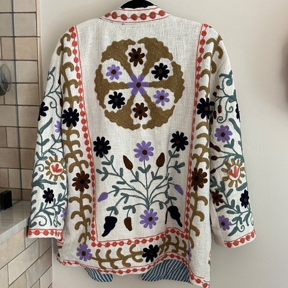Marea Embroidered Jacket - Multicolor - Picture 2 of 11